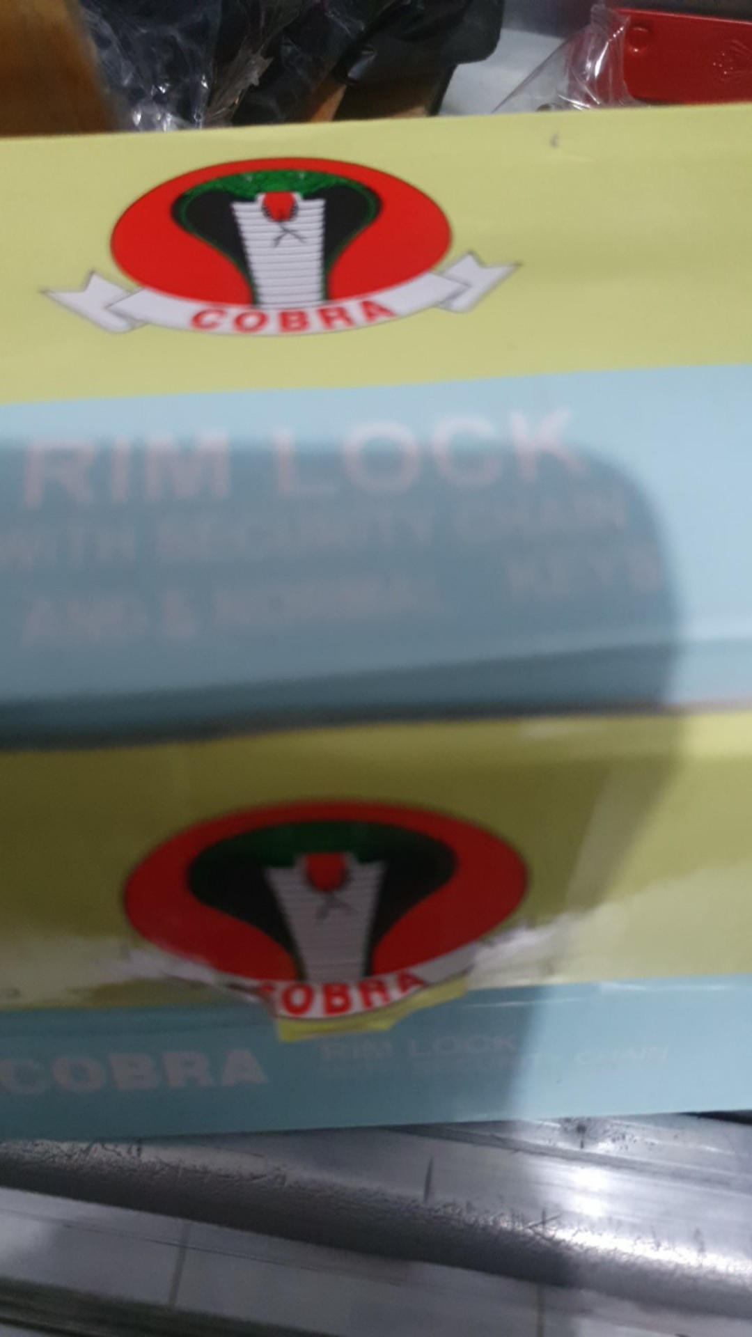 Kunci Pintu Gerbang Otomatis Cobra Simply Key 5pcs Merah Murah