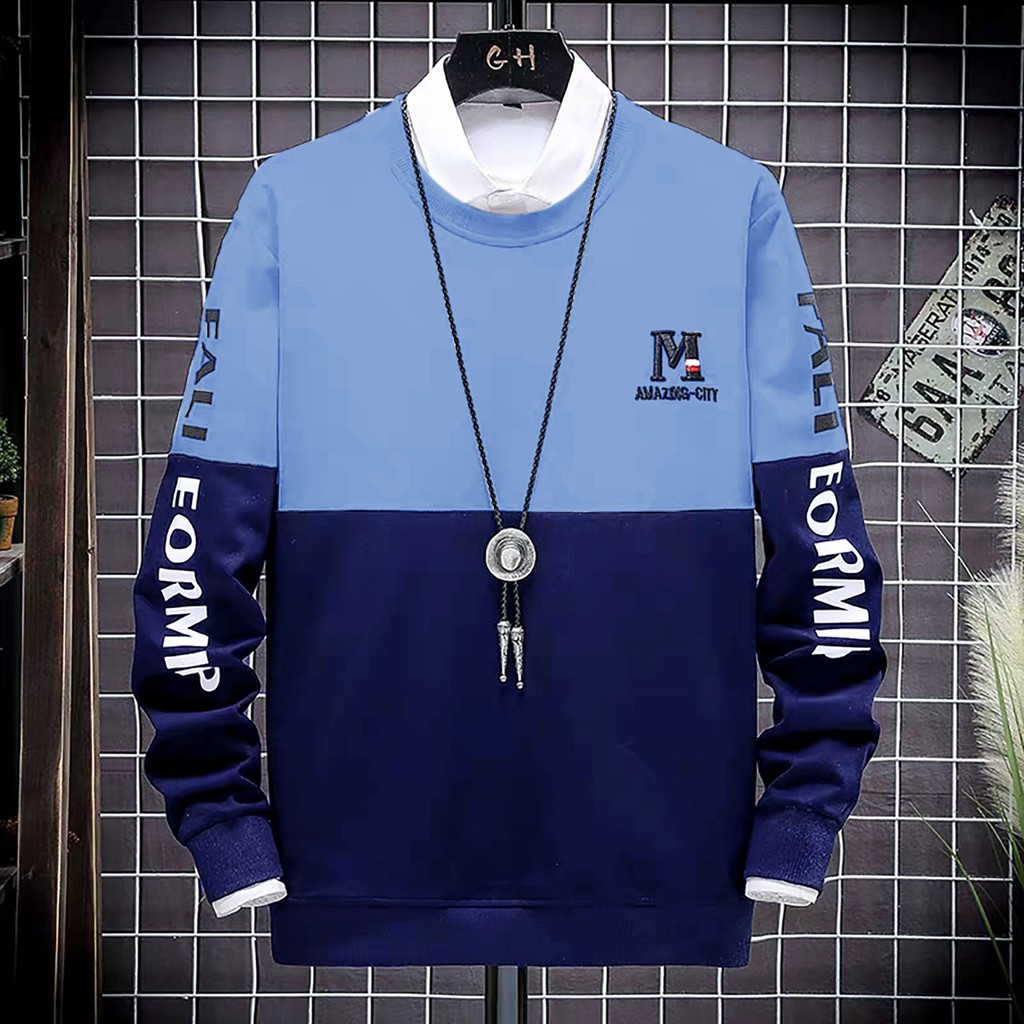 AMOSJKT28.BAJU SWEATER LENGAN PANJANG,SWEATER FALI