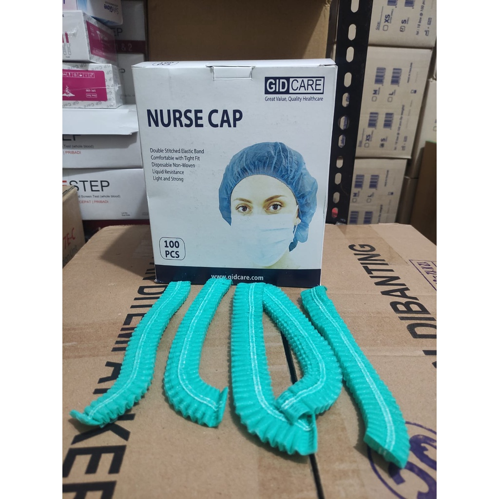 NURSE CAP ONEMED ISI 100 PCS  / NURSE  CUP ONEMED / HAIR NET