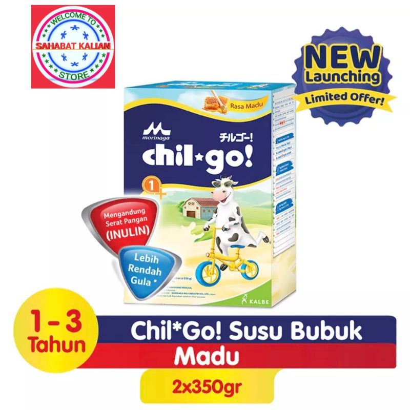 CHIL GO POWDER 1+ 700GR 1 - 3 TAHUN