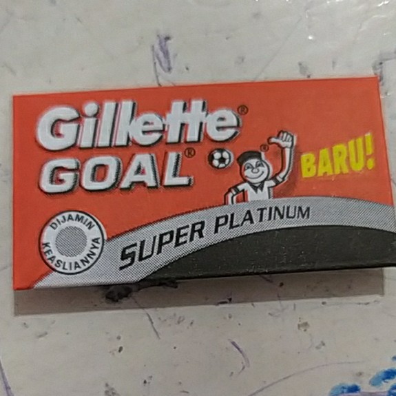 Gillette Goal Tuck Alat Cukur - Merah [5 pcs]