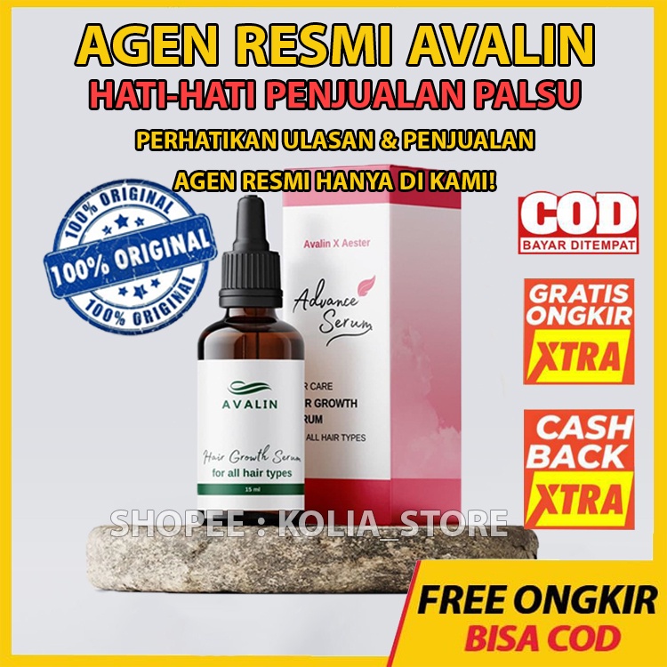 AVALIN BOOSTER HAIR GROWTH OIL SERUM PENYUBUR RAMBUT OBAT PENUMBUH RAMBUT FREE GIFT BPOM ORIGINAL
