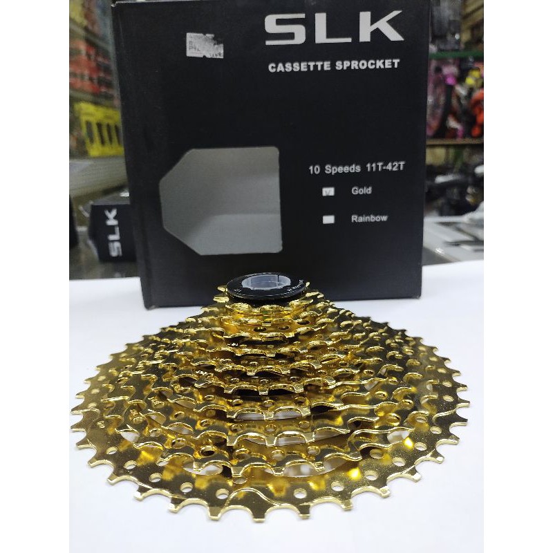 Sprocket SLK 10 SPEED 11-42T GOLD