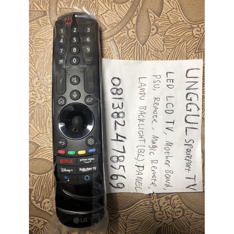 Magic Remote LG MR21GA - Remote Magic 3D Smart TV LG MR 21 GA - MR21GA ORI