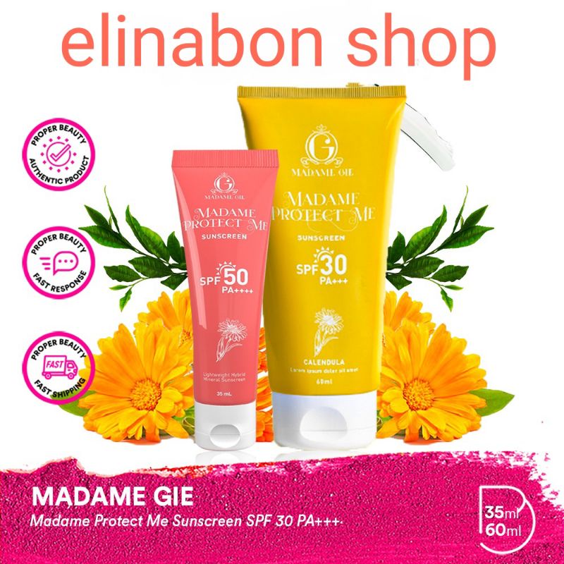 Madame Gie Sunscreen Spf 30 Spf 50