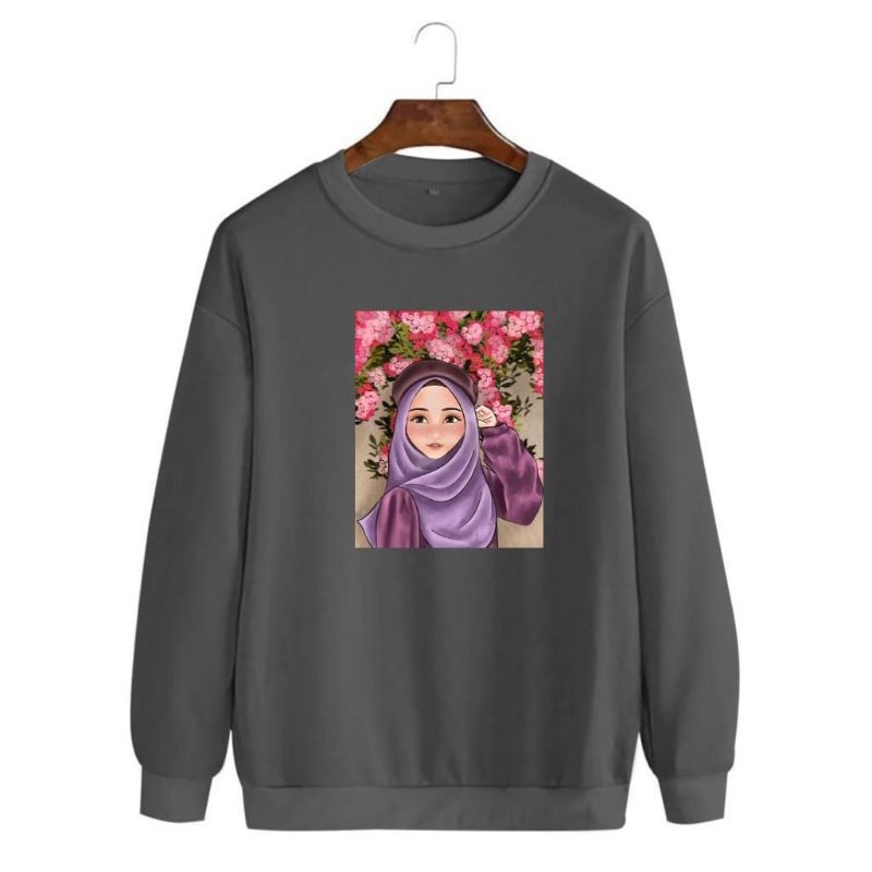 COD/DS/BAJU SWEATER HIJAB 3 XXL