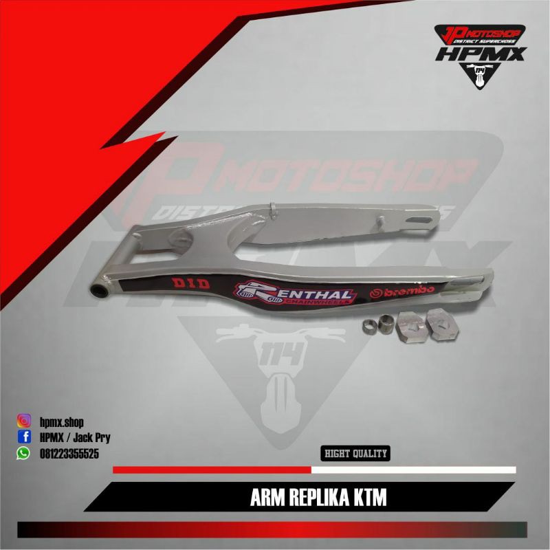 Swing Arm CRF 150L replika KTM 66cm