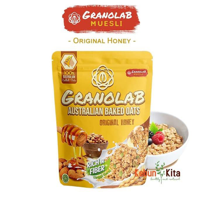 

GRANOLAB MUESLI - GRANOLA ORIGINAL HONEY 210 GR