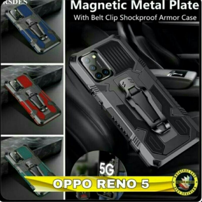 Oppo Reno 5 Casing Softcase Armor Soft Back Case Hardcase Oppo Reno 5