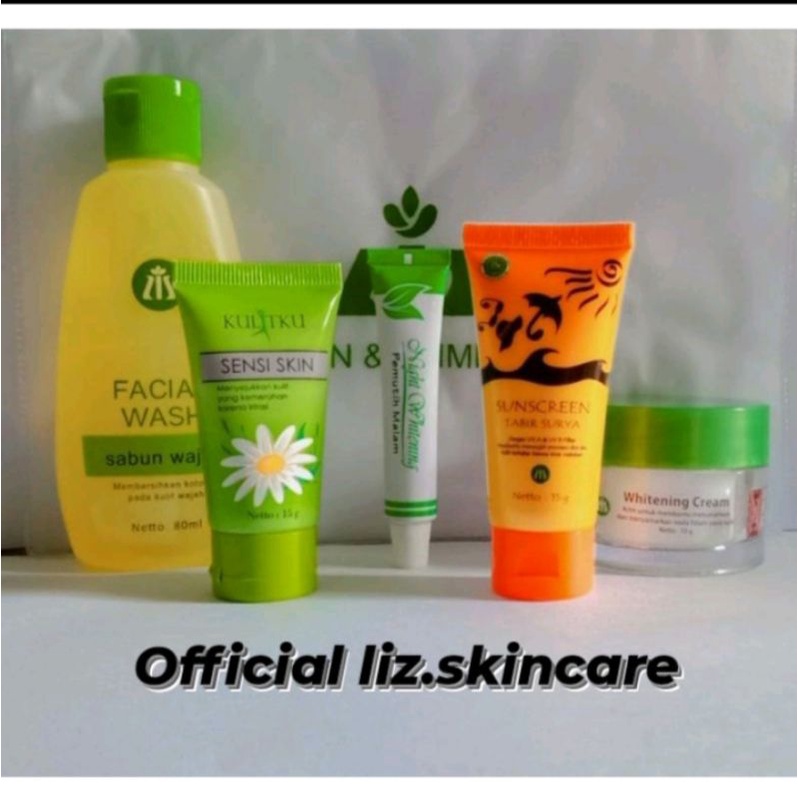 lis skincare paket flek hitam lengkap