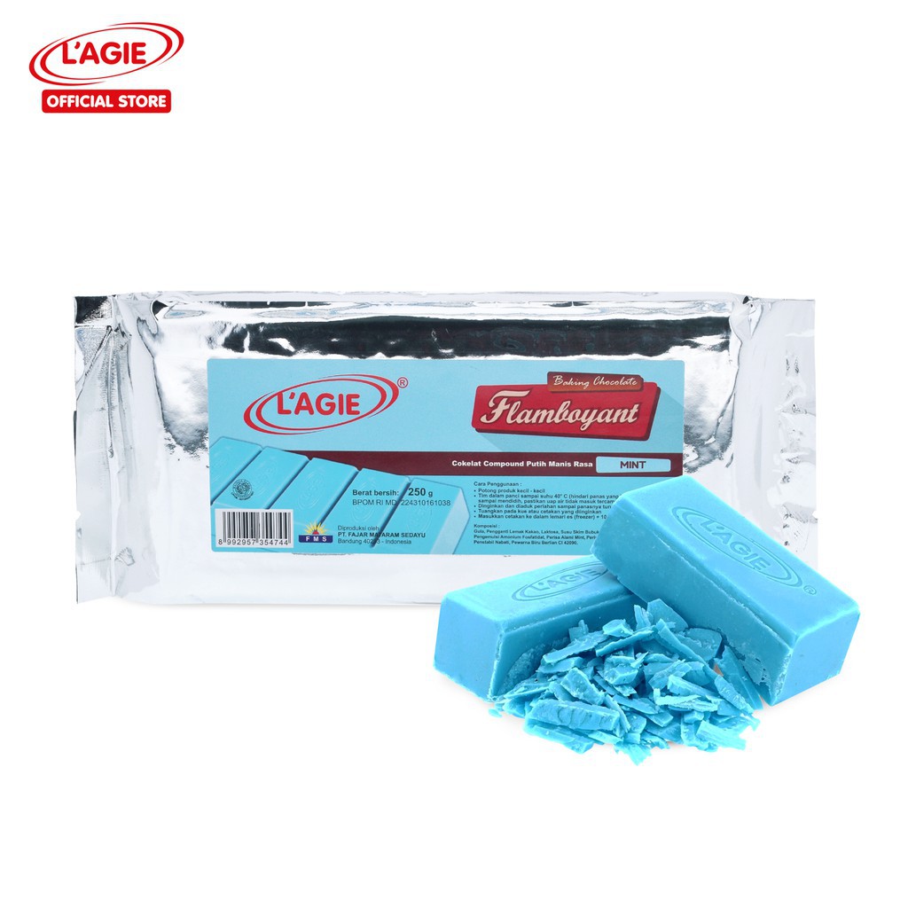 

Lagie Flamboyant Coklat Blok 250 Gr Biru
