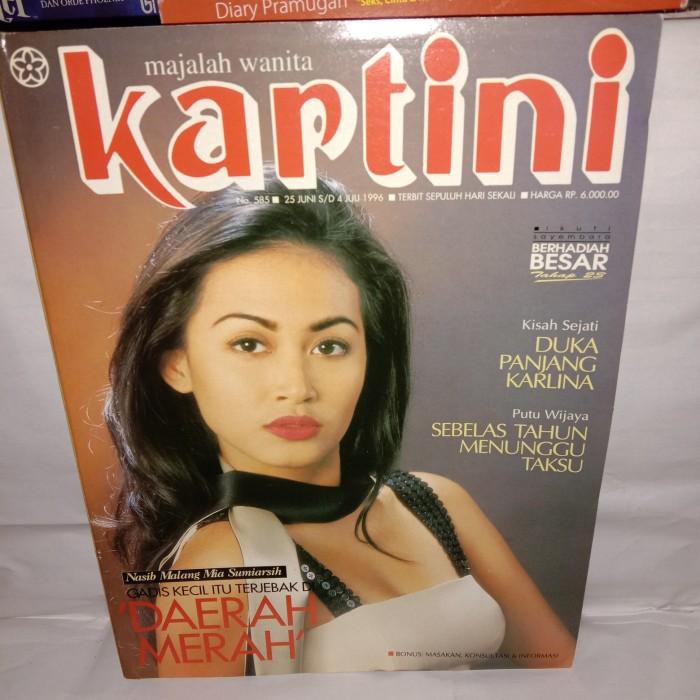 Unik Majalah Kartini Cover Diah Permatasari Jul 1996 Berkualitas