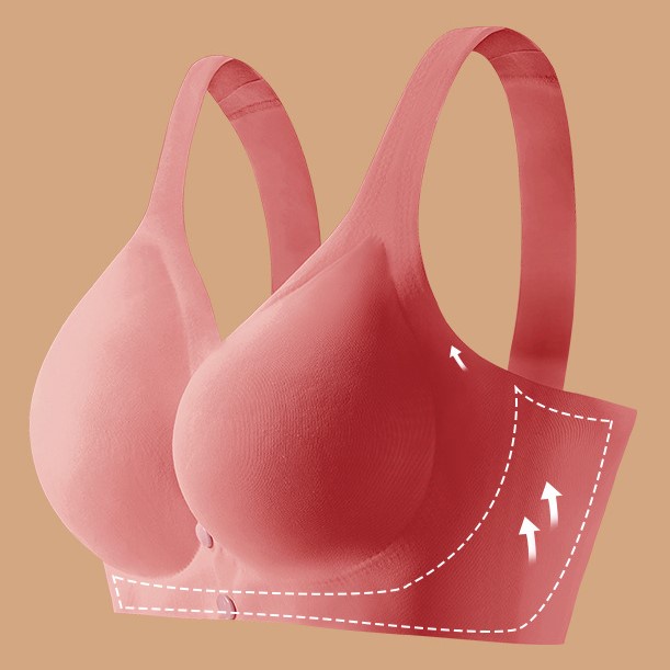 DODORY BRA522 Bra Sport Tanpa Kawat Kancing Depan Bahan Lembut Bra Kehamilan Menyusui Sportbra Olahraga