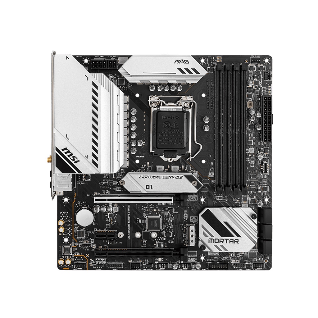 MSI MOTHERBOARD MAG B560M MORTAR WIFI Intel B560 LGA 1200 M-ATX