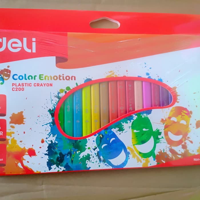 

Pensil Crayon 24 Colour Emotion C200 by Deli