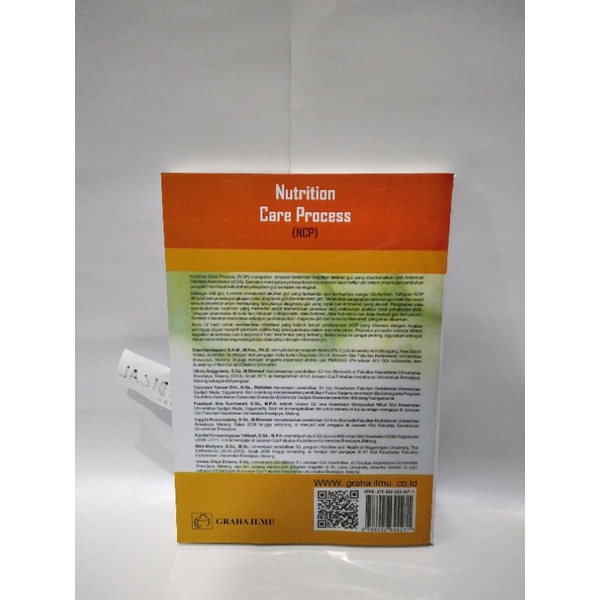 BUKU NUTRITION CARE PROCCESS (NCP ORANGE) TERMURAH