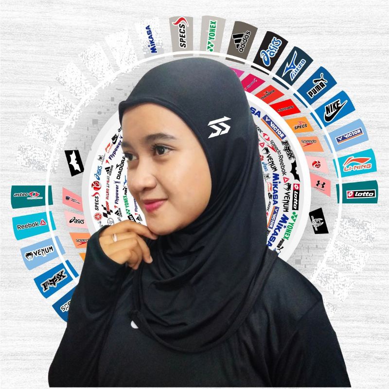 ⭐⭐⭐⭐⭐ hijab renang murah hijab sport jilbab olahraga kerudung hitam jilbab murah bagus berkualitas hijab hitam polos topi renang wanita