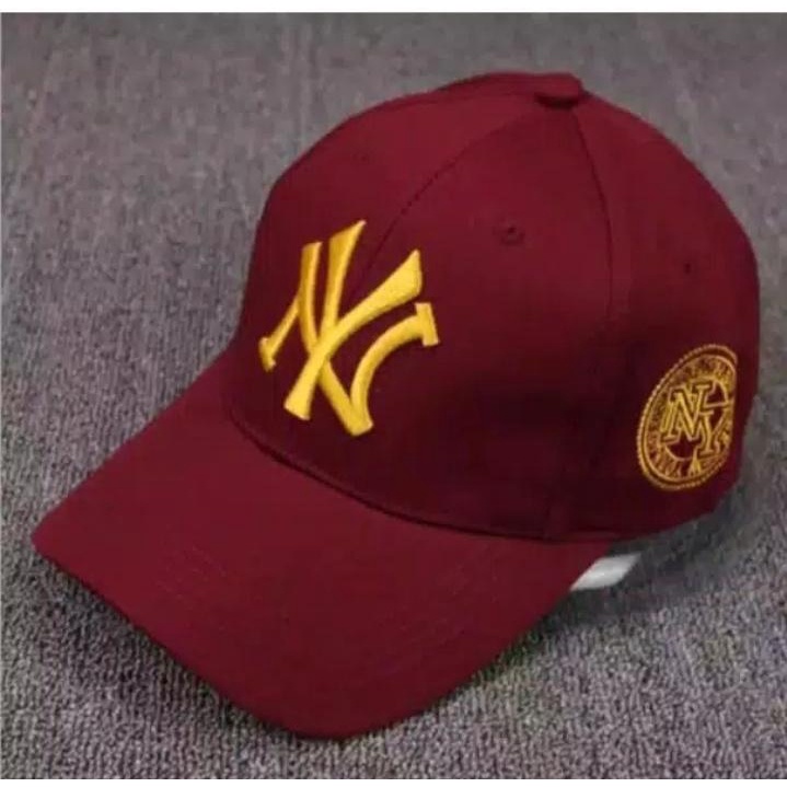 Topi Pria dewasa Baseball NY terbaru 2021/Topi distro NY kekinian pria dan wanita/realpict