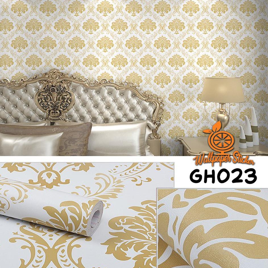 ✾ [] WALLPAPER DINDING STIKER GH/WALLPAPER DINDING/WALLSTIKER /45cmX5mtr 1kg 2roll ❁