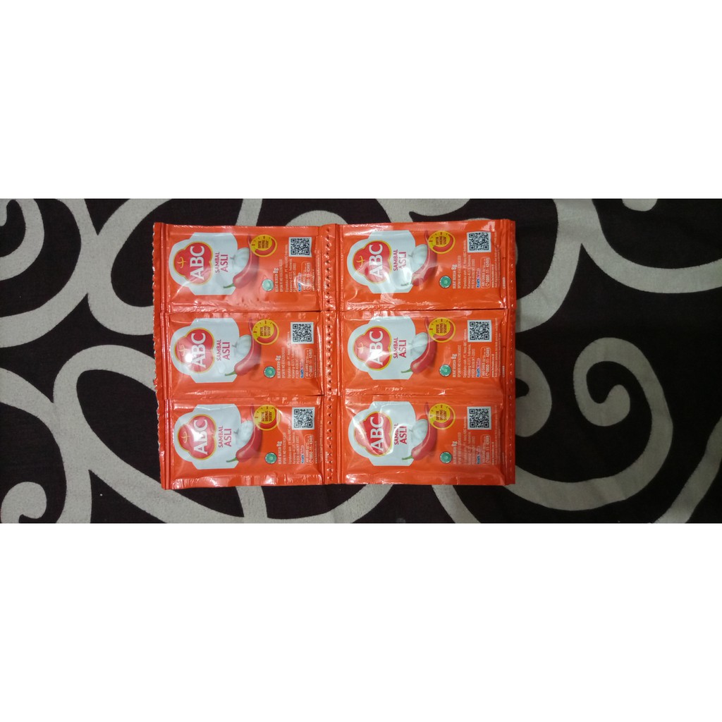 

SAOS SAMBAL ASLI ABC SACHET 8g