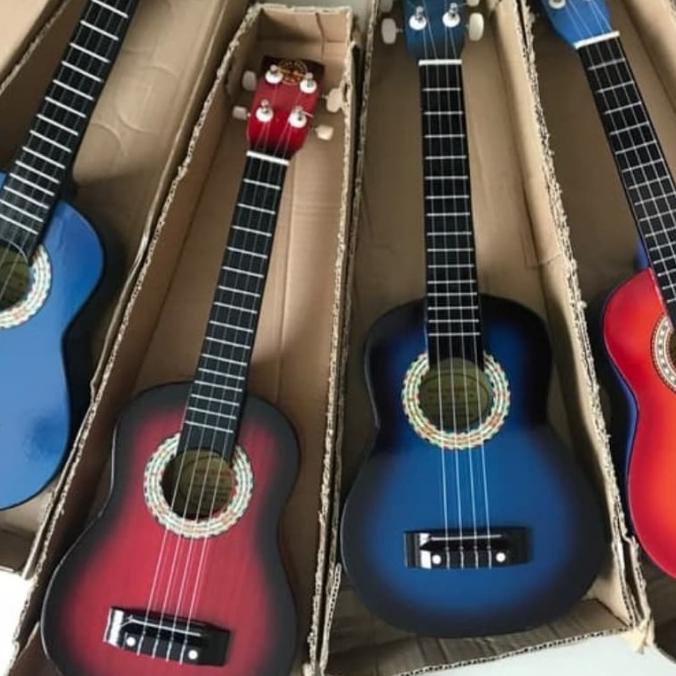 Gitar Ukulele Kentrung/Akustik/Gitar Kecil Senar 4 /Gitar anak Star Seller Termurah
