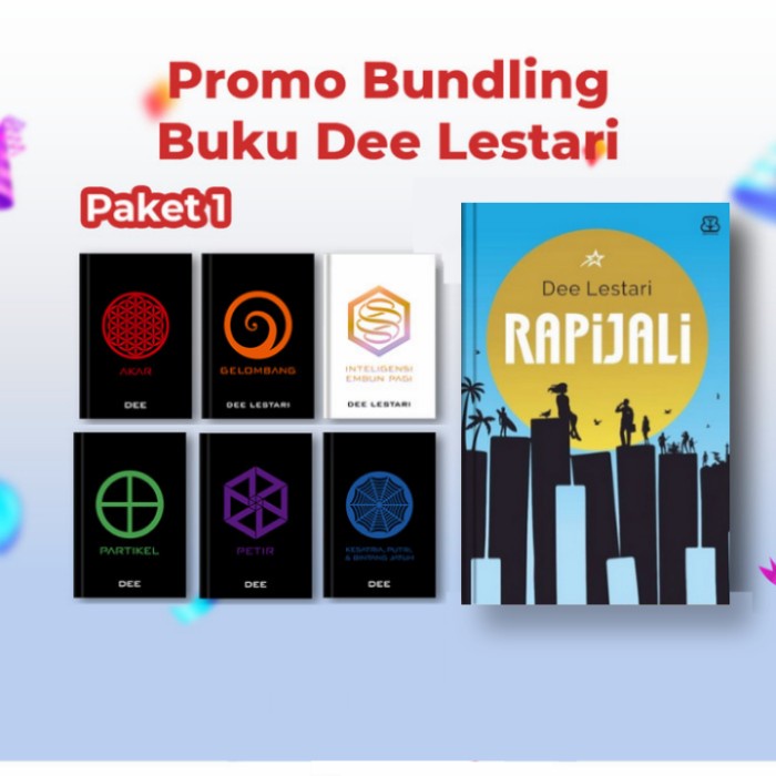 

FLASH SALE!!! PAKET 1 PROMO BUNDLING BUKU DEE LESTARI TERBARU