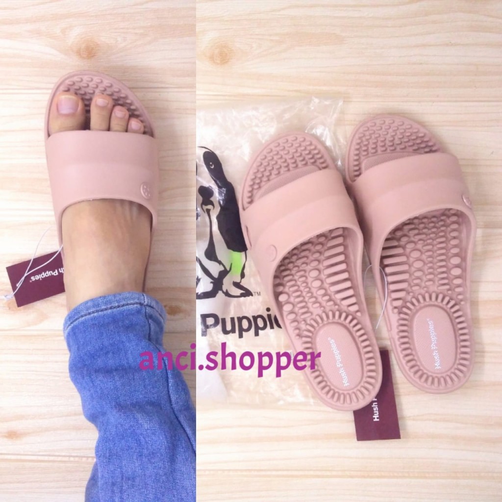 Hush Puppies Sandal Pria/Wanita Paddy Pacey Slide Original