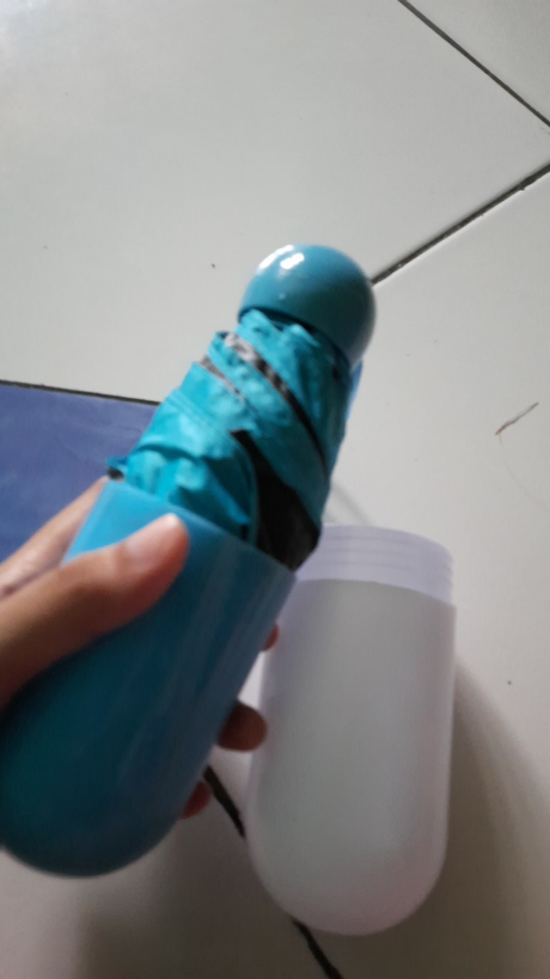 Payung Kapsul Payung Mini Lipat 3 Micro Capsule Umbrella Anti Uv