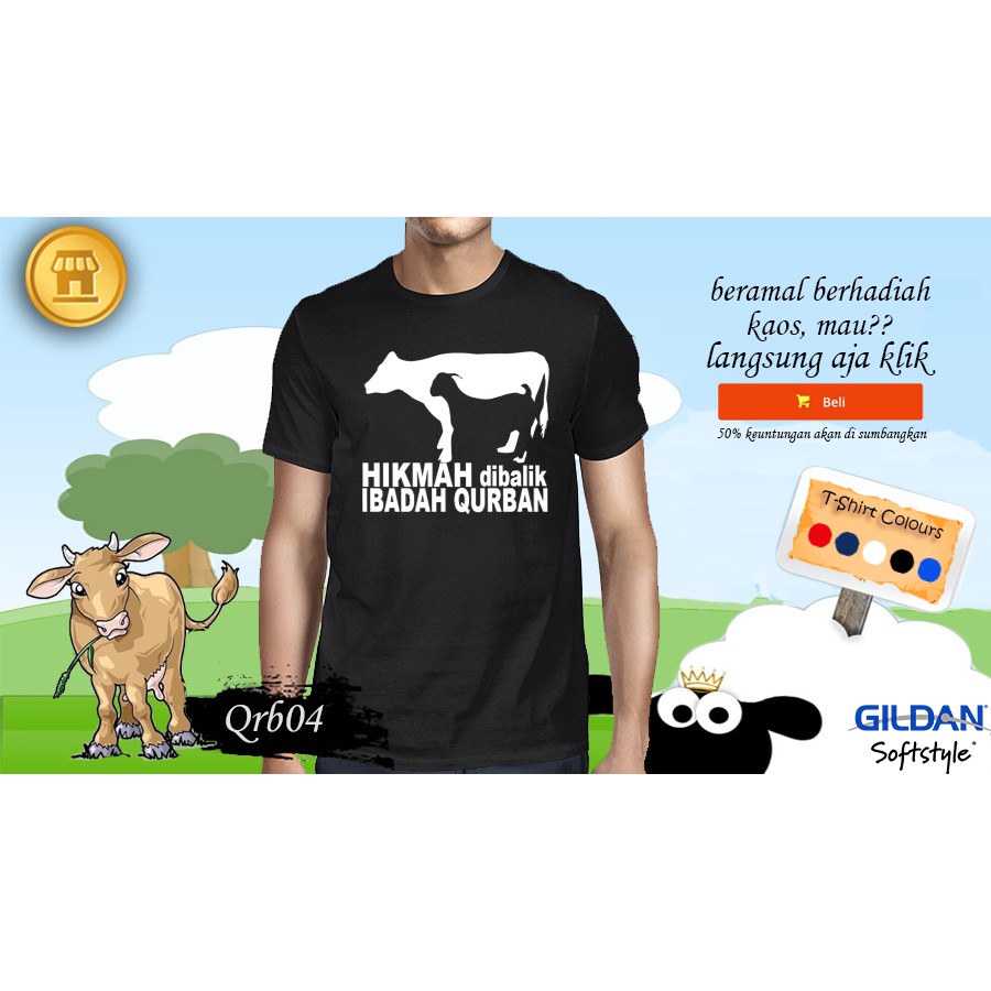 Desain Baju Panitia Qurban | Klopdesain