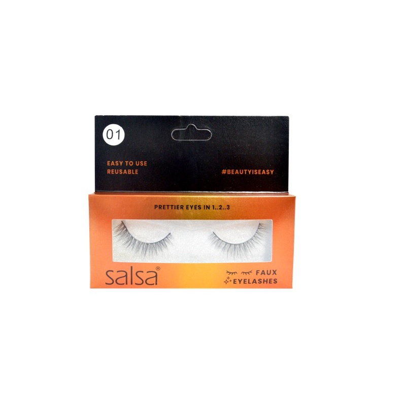 SALSA Faux Eyelashes - Bulu Mata Palsu Natural Fake Eyelash