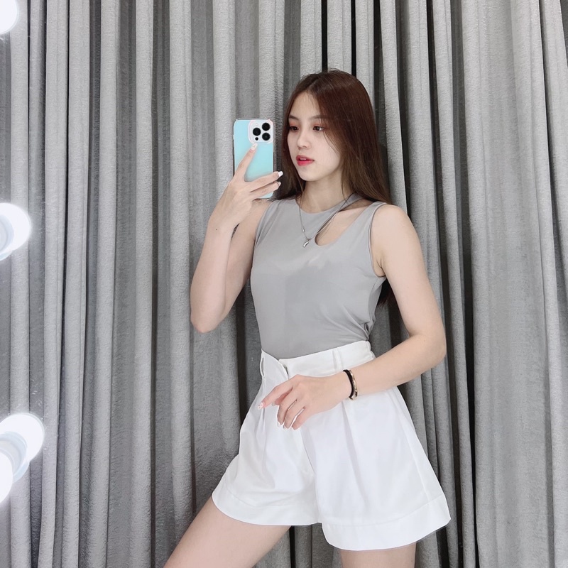 Moxie tank top crop | croptop korea | Tanktop crop 1700 Grosir @27