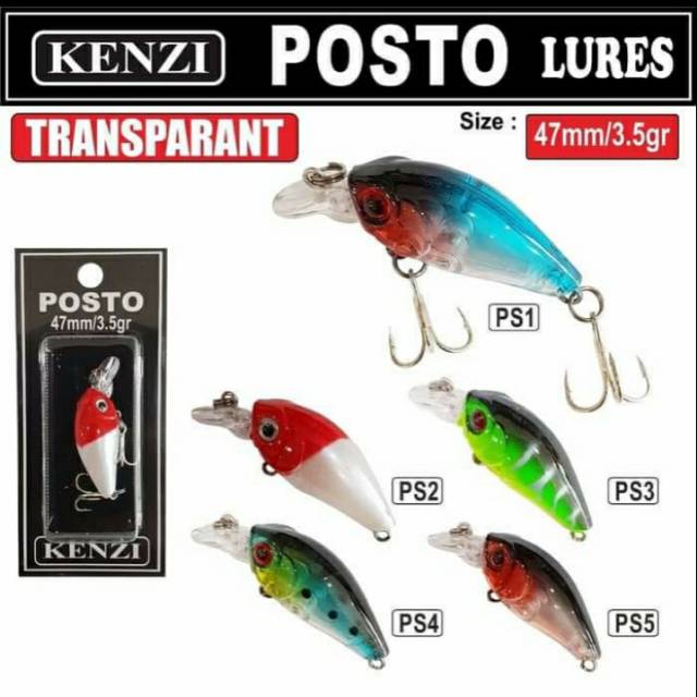 Lure KENZI POSTO 4,7cm / 3.5gram / FLOATING