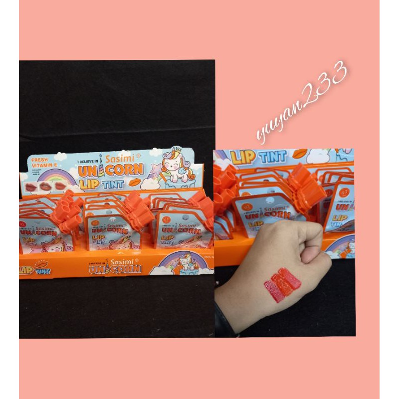 PROMO!!![PER3PCS] LIPTINT SASIMI UNICORN SASET S-12015