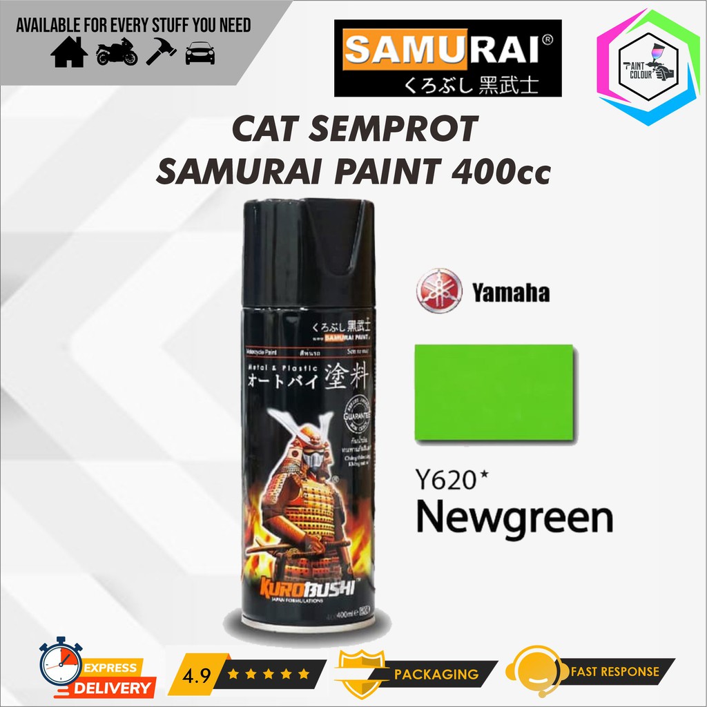 Samurai Paint Y620* New Green Cat Semprot/Pylox