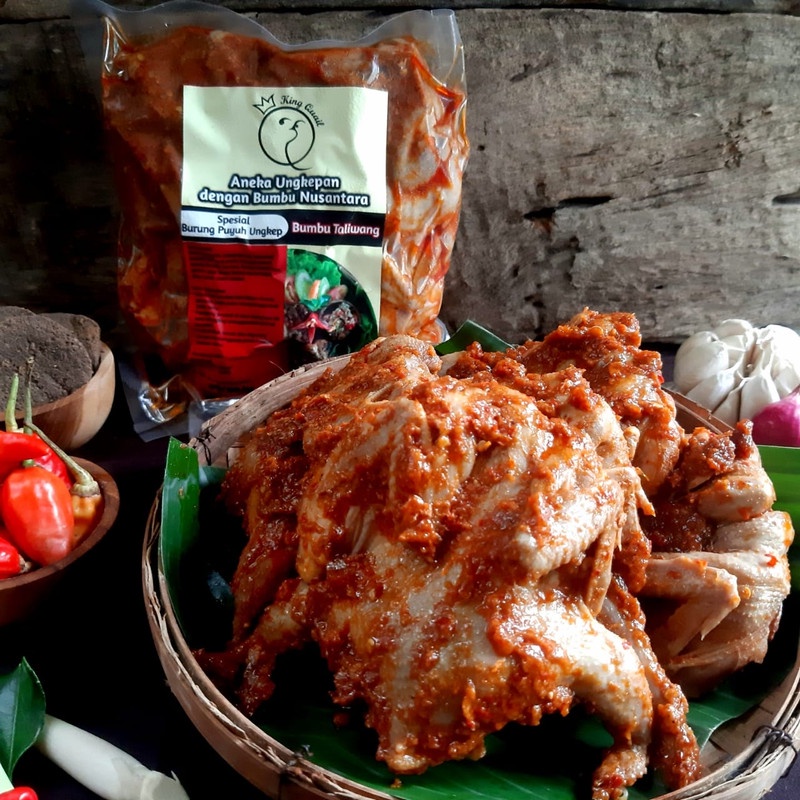 

KingQuail Burung Puyuh Ungkep Bumbu Taliwang