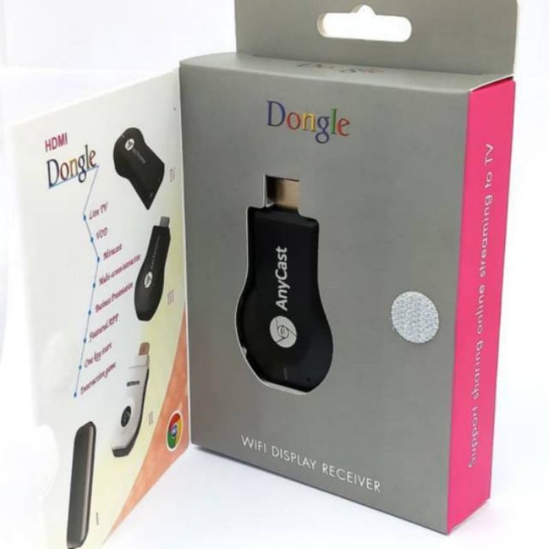 ANYCASH ANY CASH Dongle WIRELESS HDMI ANDROID WIRELESS REMOTE ANDROID IOS ANYCAST