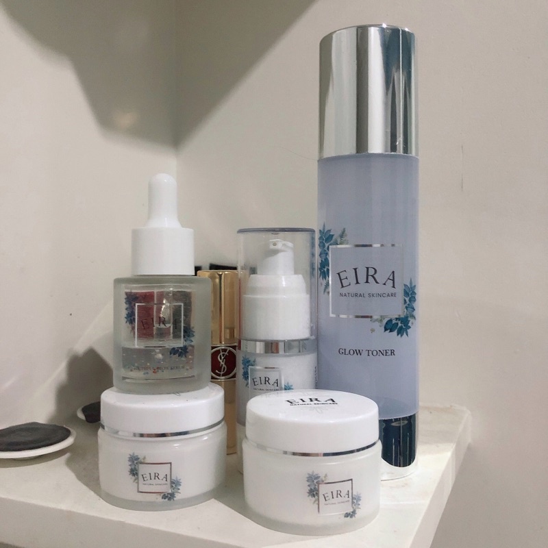 PRELOVED Eira Skincare Toner, Serum, Sunblock, Cream