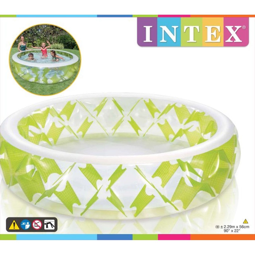 Kolam Renang Keluarga / Kolam Renang Jumbo Kolam Renang Karet INTEX - INTEX 57182