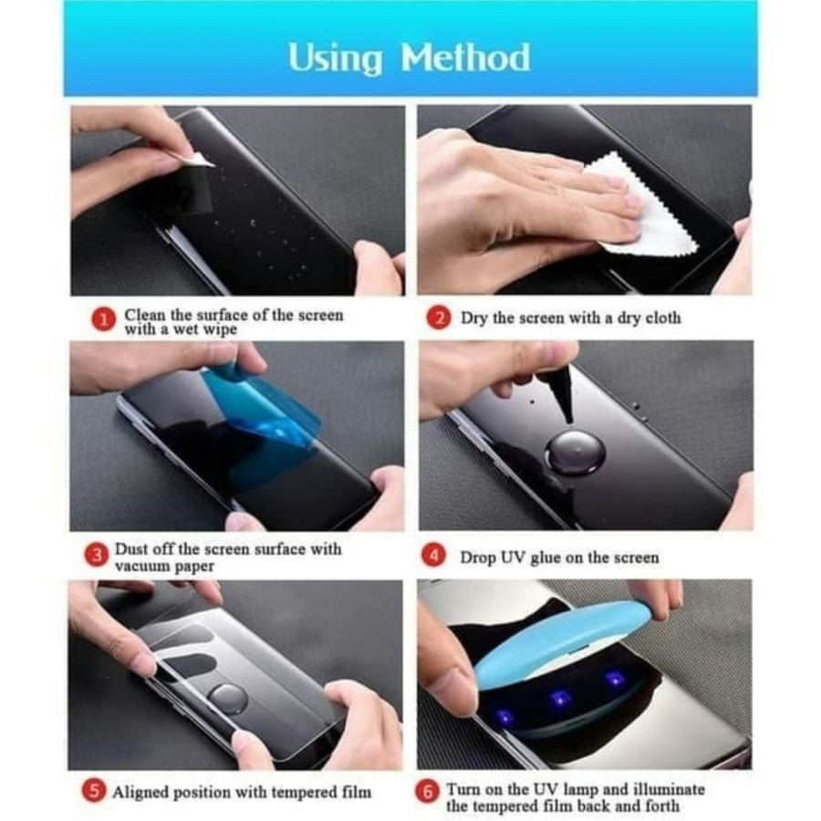 Huawei P40 Pro / P30 Pro / Mate 20 Pro Tempered Glass UV Spy Privacy Full Lem