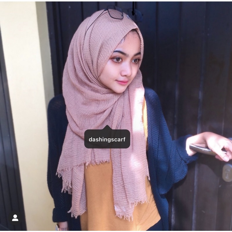 [𝗖𝗟𝗘𝗔𝗥𝗔𝗡𝗖𝗘 𝗦𝗔𝗟𝗘] PASHMINA CRINKLE SHAWL | PASHMINA KUSUT | PASHMINA TURKI