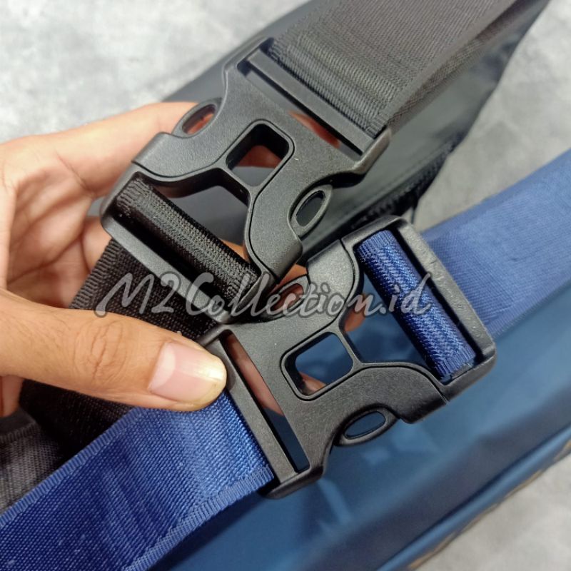 waistbag Versace parasut Waterproof / Belt Bag tas pinggang parasut Premium impor