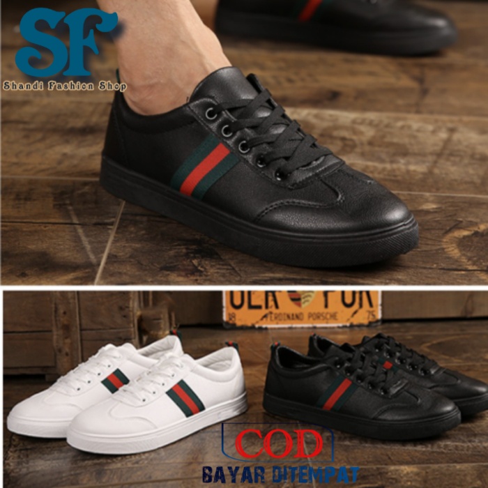 Sepatu Sneaker Pria Kekinian Import Premium