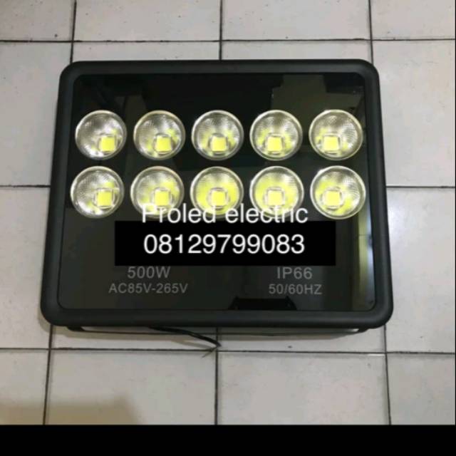 Lampu sorot led tembak led sorot outdoor 500w 500 watt lampu led tembak lapangan reklame outdoor