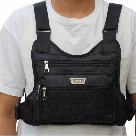 Tas Dada Loreng Terbaru Original Polo Amstar Tas Selempang Dada Chest Bag Chest Rig Bag Tas Rompi Tas Pelindung Dada