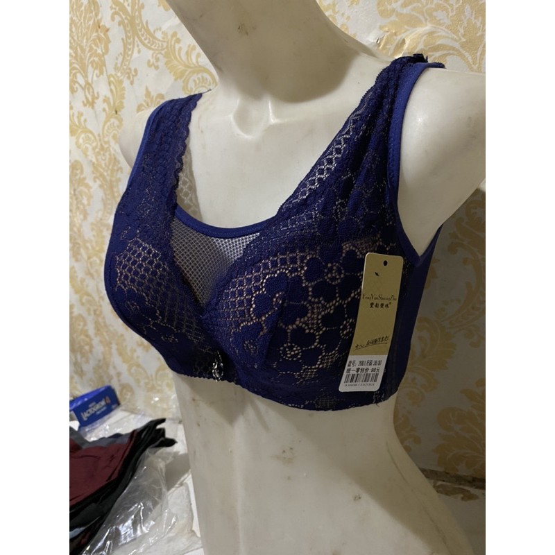 BH PENEKAN LEMAK/ bra brokat jumbo // bh mengencangkan payudara yang kendur 3D cup besar