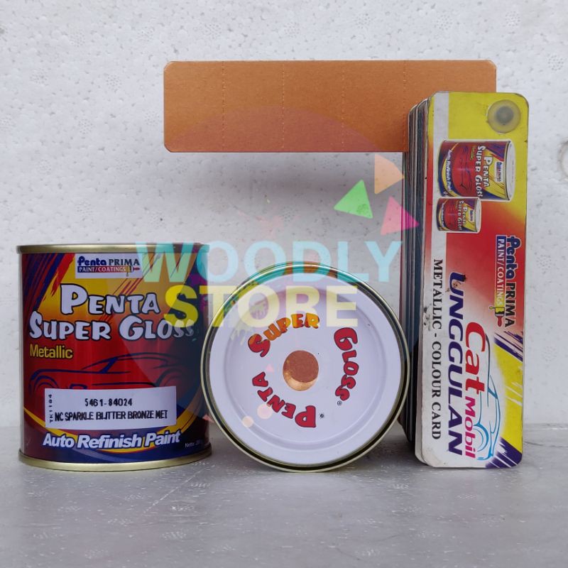 PENTA SUPER GLOSS SPARKLE BLITTER BRONZE METALIK CAT DUCO 200ml