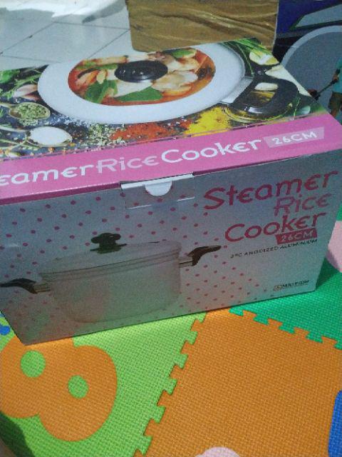 Dandang-panci Kukus Panca Guna-maspion Steamer Rice Cooker 26cm (00182.00005)