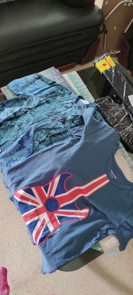 ( 6 - 12 Tahun ) Torio Smart Casual Blue Batik Shirt - Kemeja Batik Anak Laki-laki