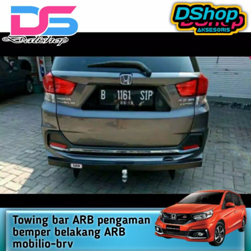 TOWING BAR ARB PENGAMAN BEMPER BELAKANG ARB MOBILIO-BRV
