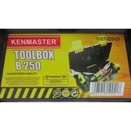 B 250 ToolBox Tool Box Kenmaster Kotak Perkakas/Tool Box mini